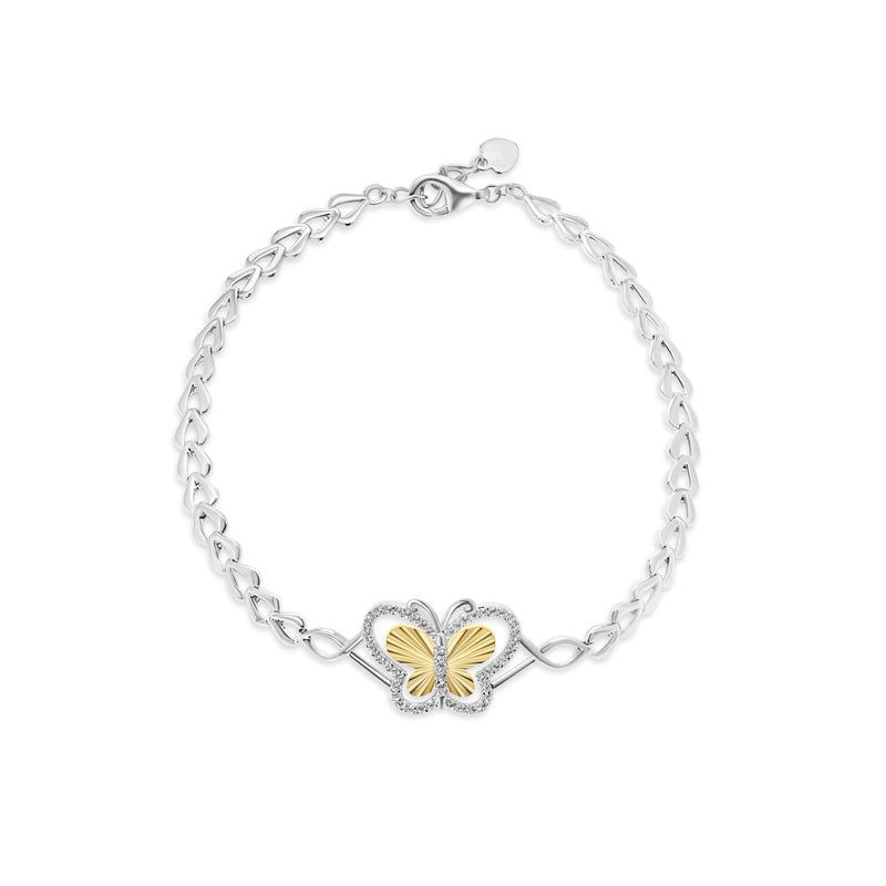 Sterling Butterfly Bracelet SIL6102300