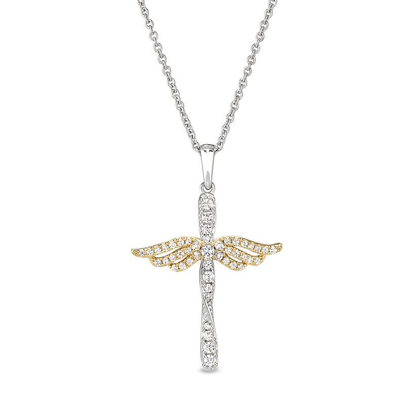 Sterling Cross Pendant KW02301005