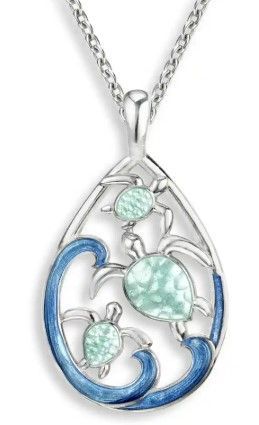 Sterling Enamel Pendant NB6356483