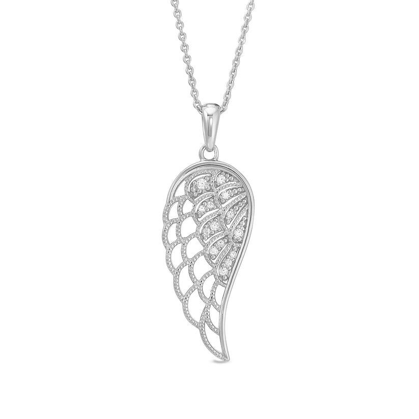 Sterling Angel Wing Pendant KW06356491
