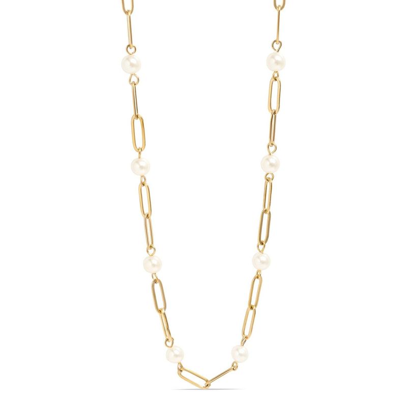 Yellow Pearl Necklace WJW803459