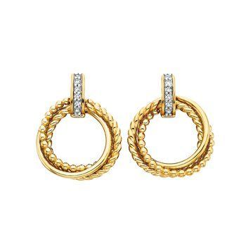 Yellow Earrings BER210473