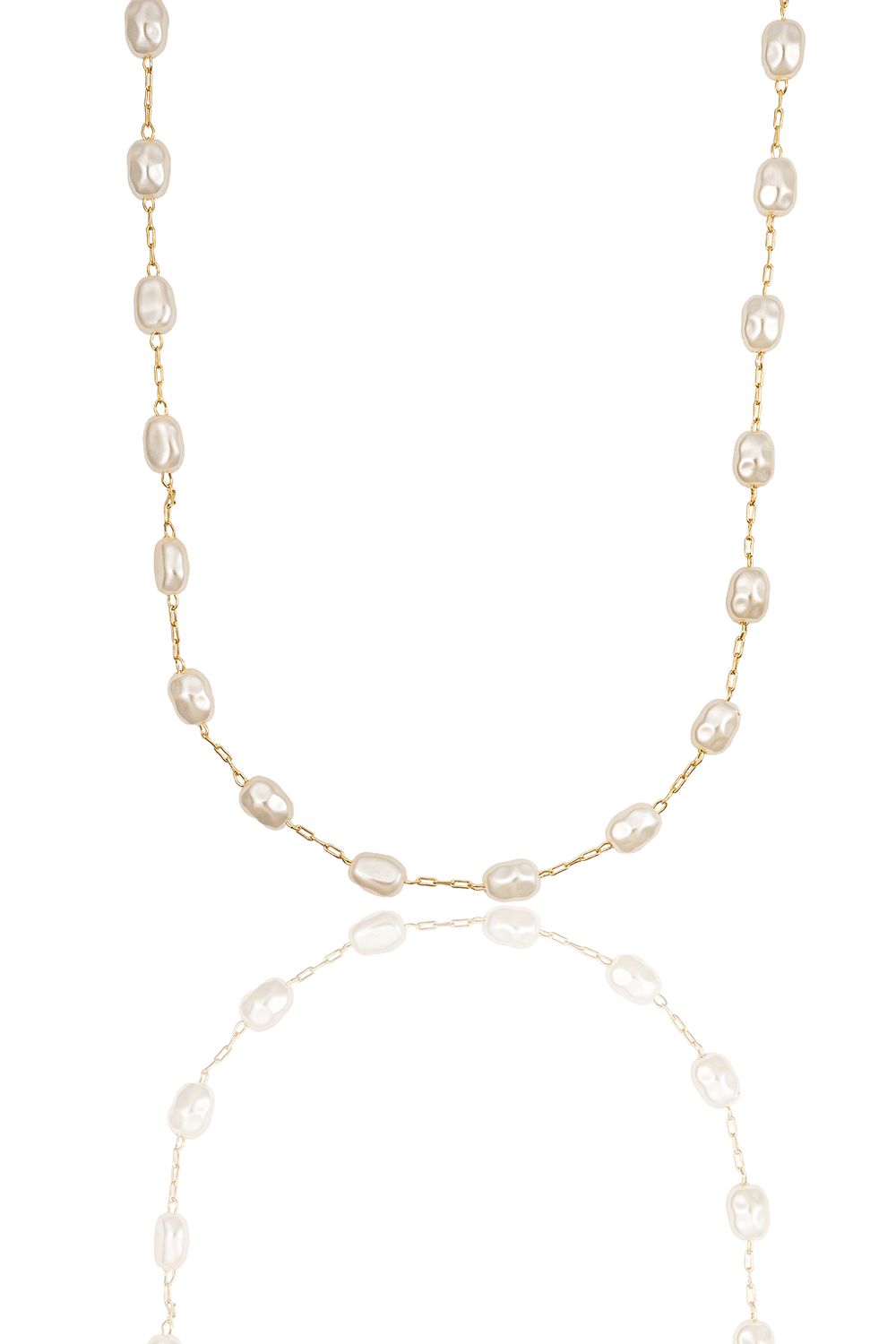 Yellow Pearl Necklace MIA325157