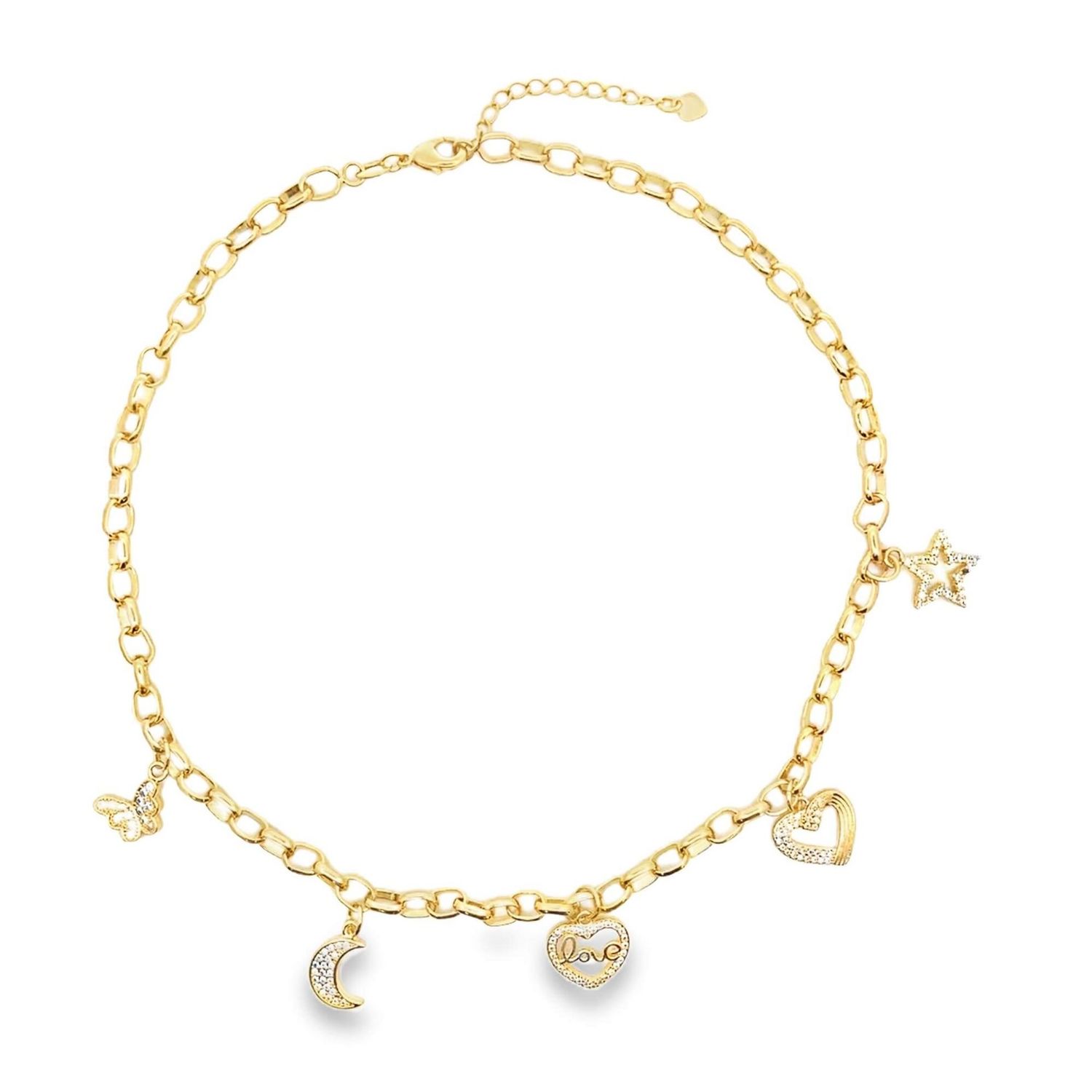 Yellow Charm Necklace MIA7721435
