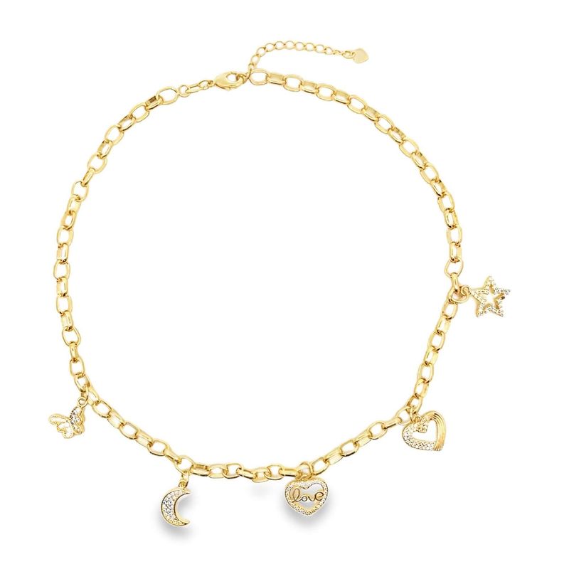 Yellow Charm Necklace MIA7721435