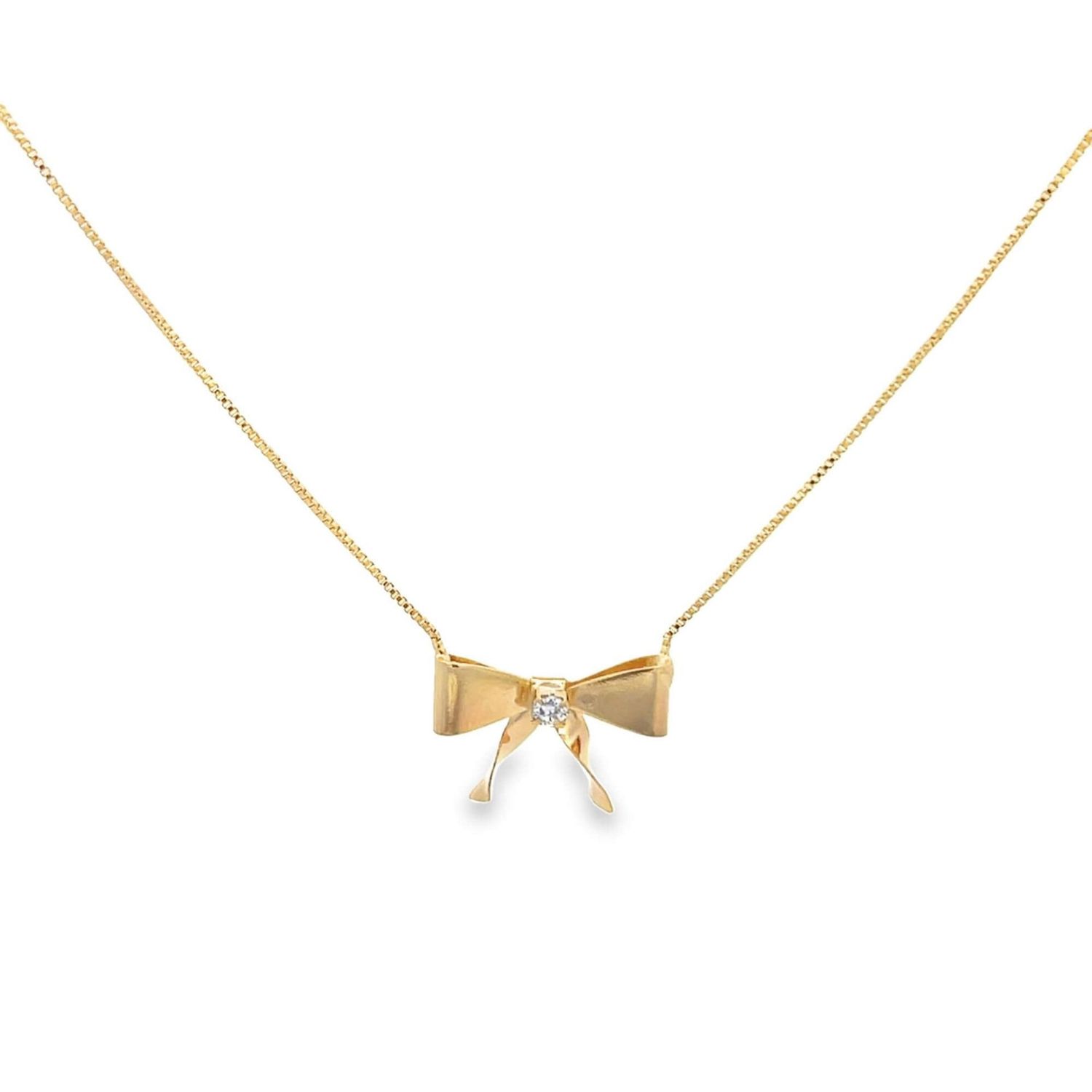 Yellow Bow Necklace MIA7721433