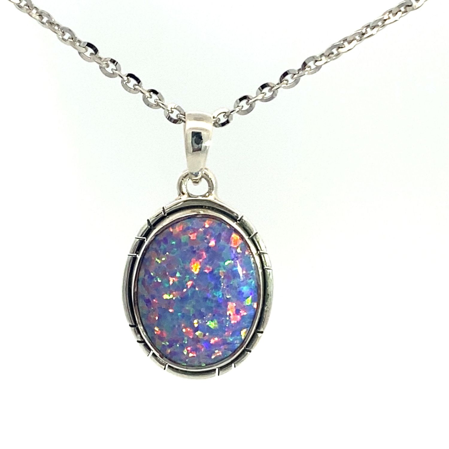 Sterling Opal Pendant SAN2301049