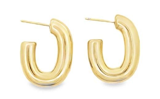 Yellow Hoop Earrings MIA7751001