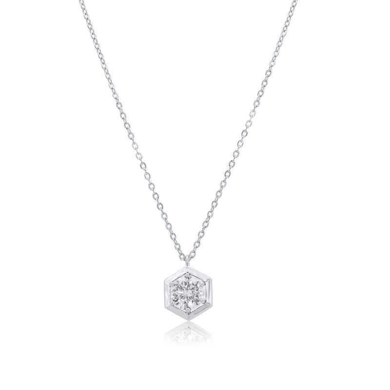 Sterling Moissanite Pendant SIL6356608
