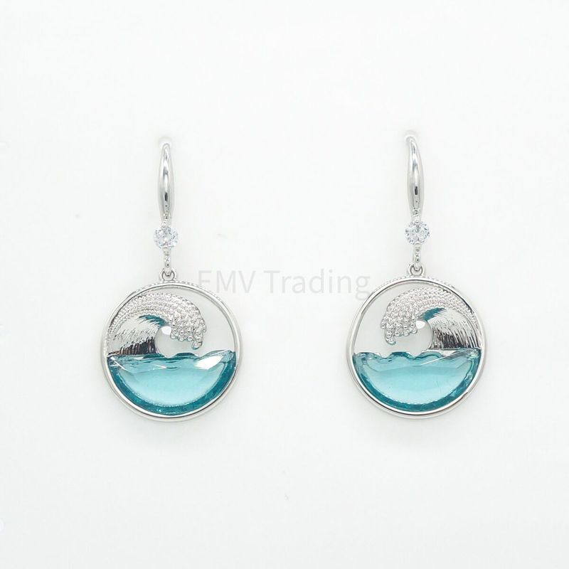Glass Earrings DRS210512