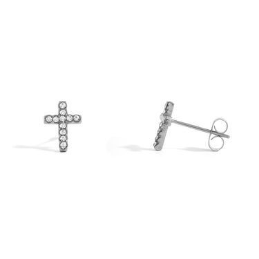 Stainless Cross Earrings WJW804713