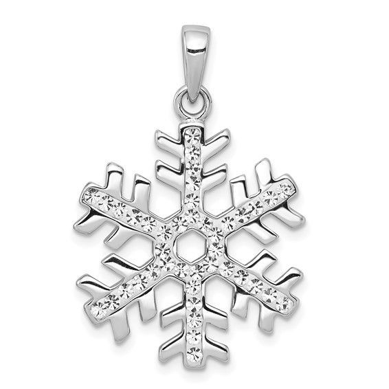 Sterling Snowflake Pendant Q006356647