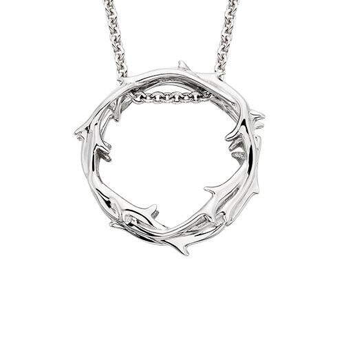 Sterling Crown of Thorns Pendant BER6354384