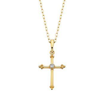 Diamond Cross Pendant BER1601094