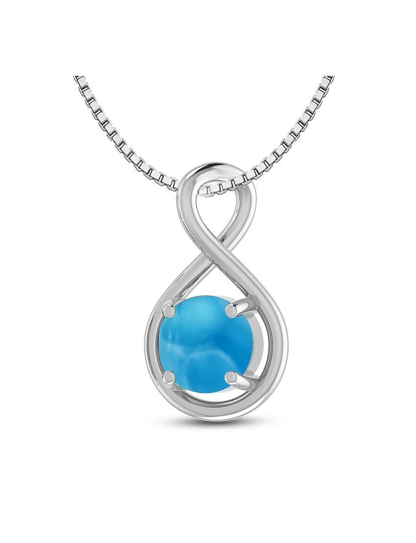 Sterling Larimar Pendant SAN2301153