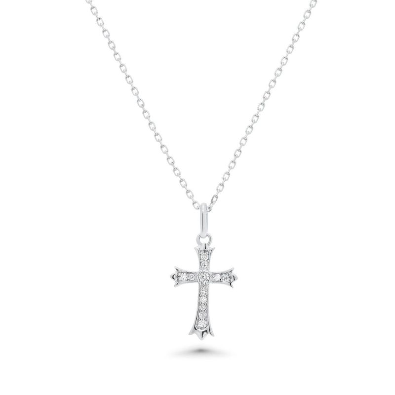 Sterling Cross Pendant SIL28462