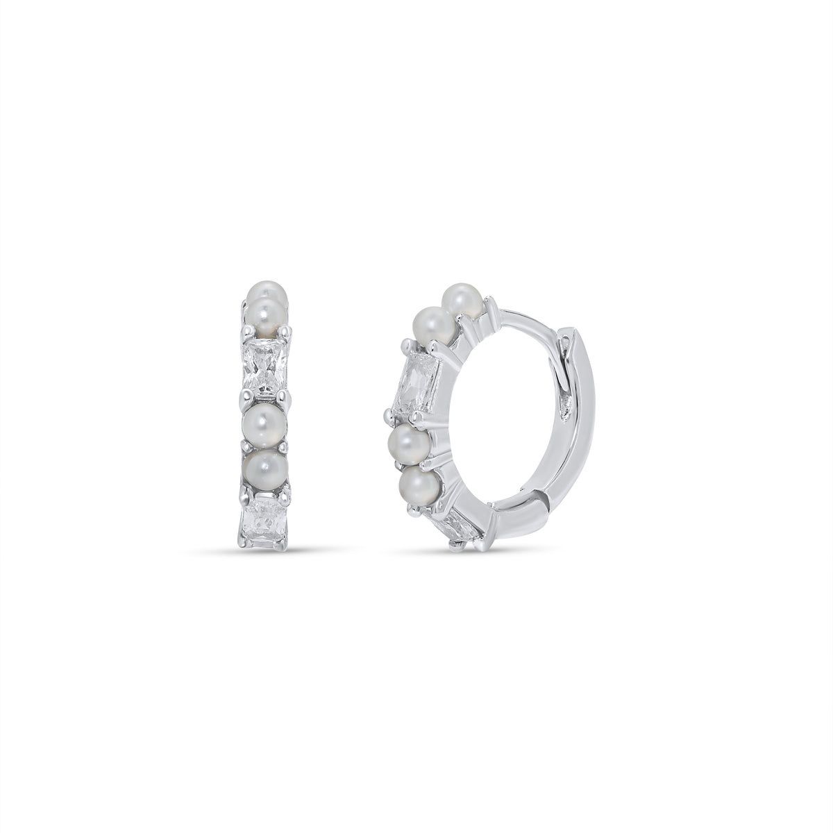 Sterling Pearl Earrings SIL6454169