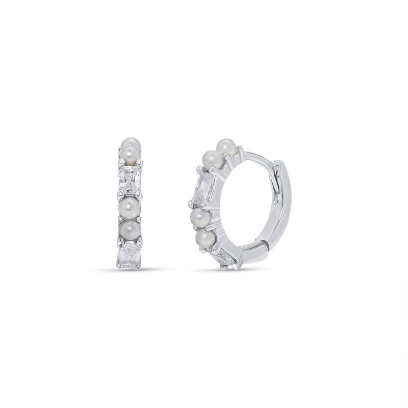 Sterling Pearl Earrings SIL6454169