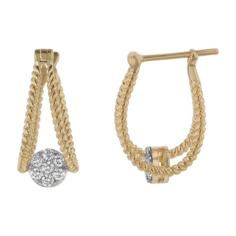 Diamond Earrings ORO150807