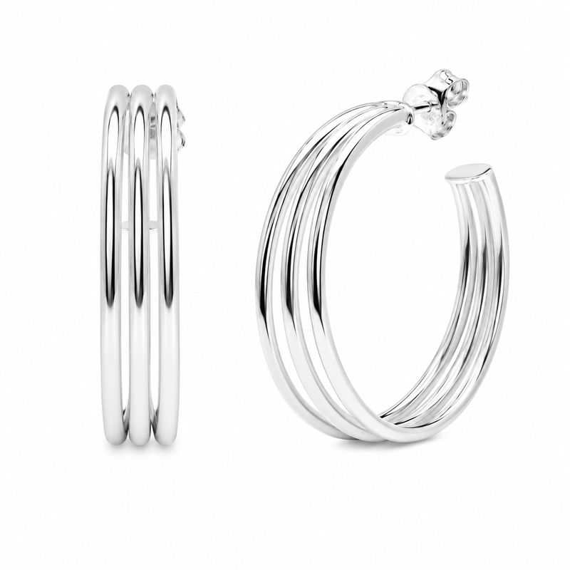 Sterling Hoop Earrings SIL6454241