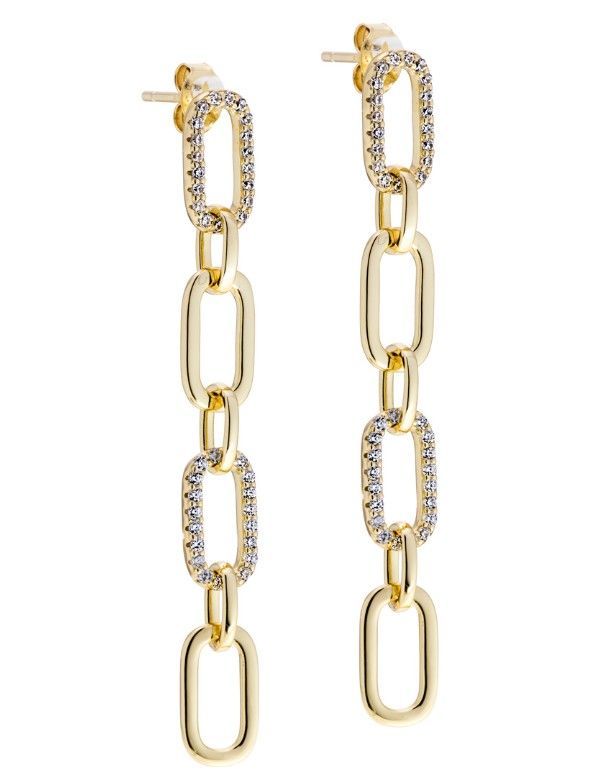 Yellow Dangle Earrings SR06454237