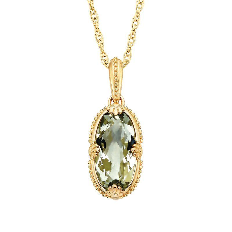 Green Amethyst Pendant BER2301189 Green Amethyst Pendant BER2301189