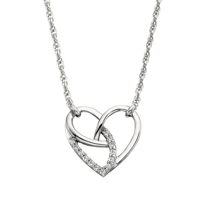Sterling Diamond Pendant BER6356902
