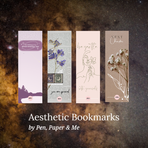 Art Card Aesthetic Bookmarks