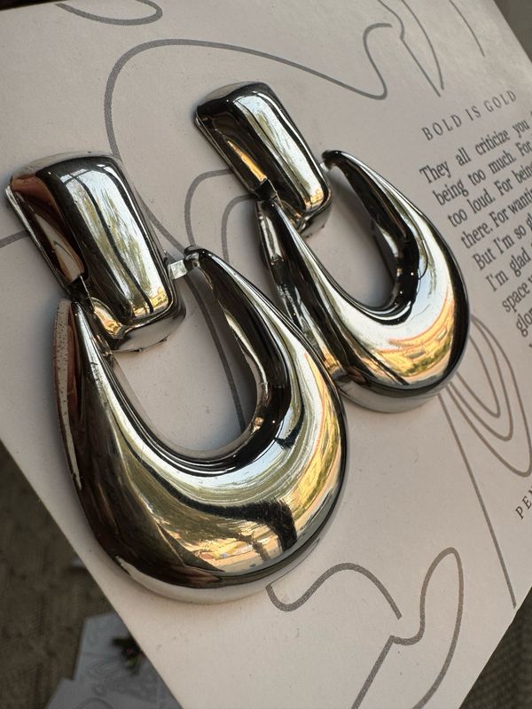 Silver Metal-drop
