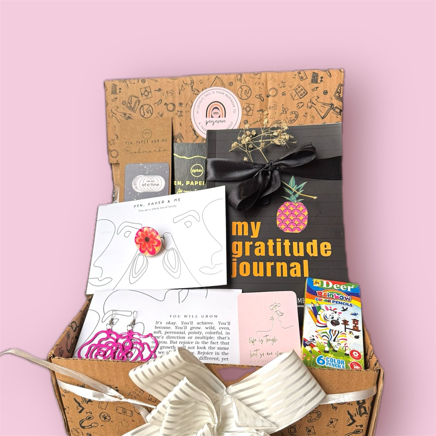 Pink Self-Care Basic Box