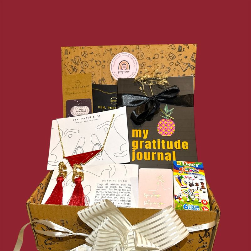 Red Basic Self-care Box
