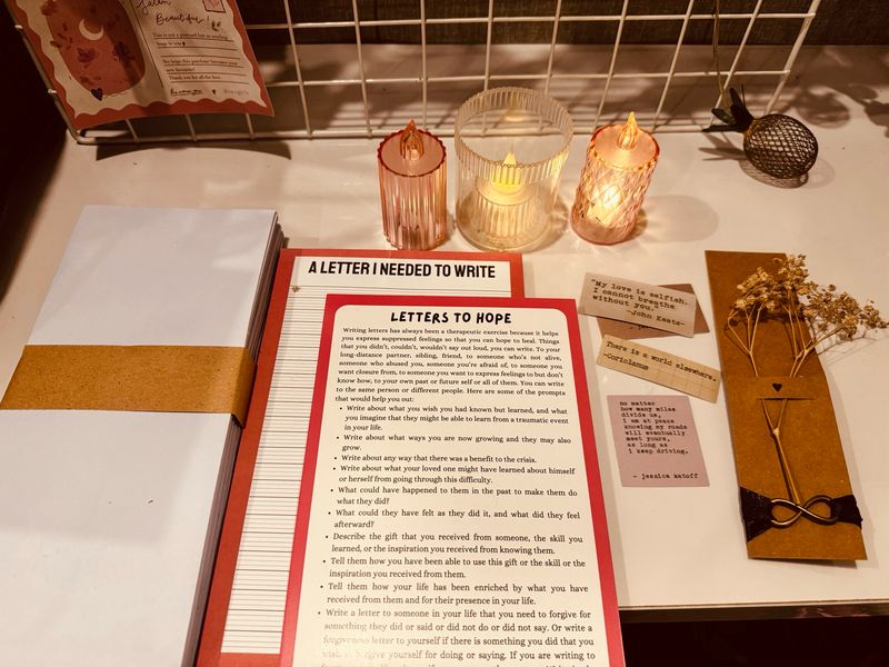 Therapeutic letter writing Kit