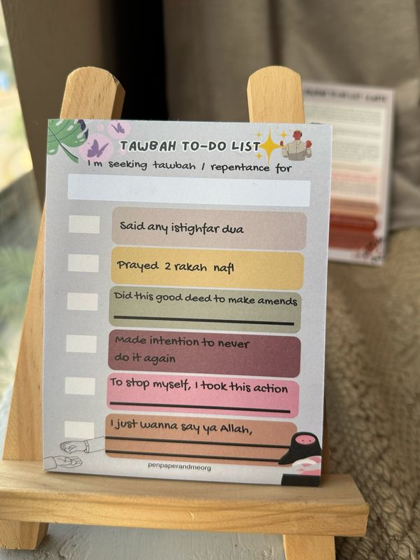 Tawbah To-Do List