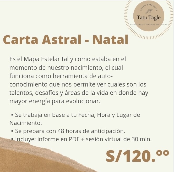 Carta Astral - Natal