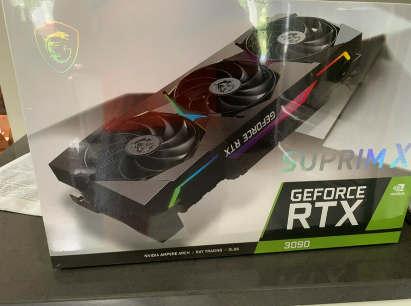 MSI GeForce RTX 3090 SUPRIM X 24GB GDDR6 Graphics Card