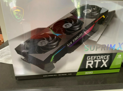 MSI GeForce RTX 3090 SUPRIM X 24GB GDDR6 Graphics Card