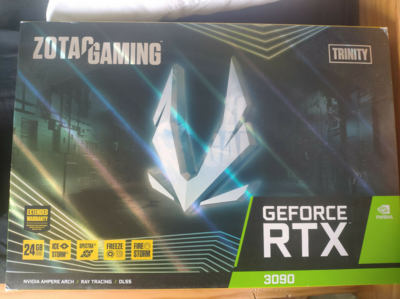 ZOTAC GAMING GeForce RTX 3090 Trinity 24 Go GDDR6X carte graphique