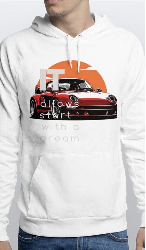 Hoodie ( it allows start with a dream)