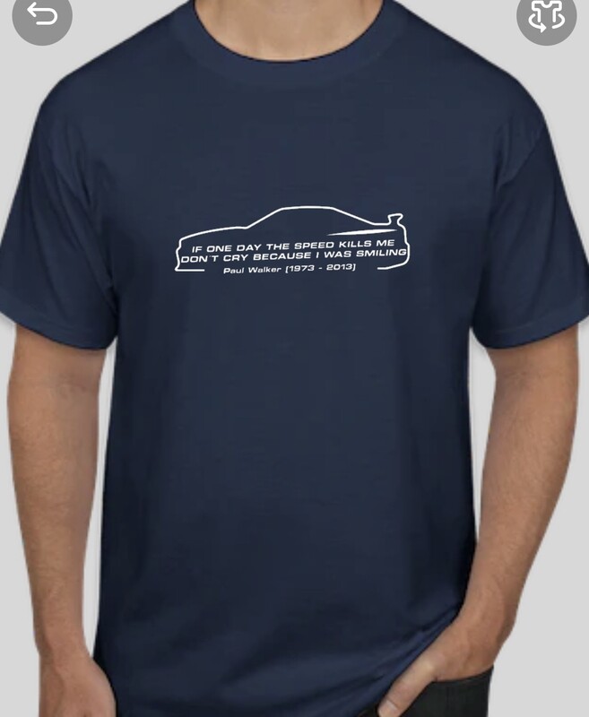 Paul walker T shirt