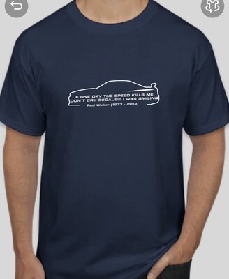 Paul walker T shirt