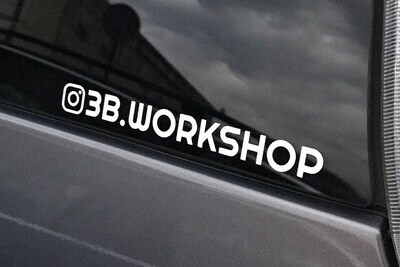 3b.workshop sticker
