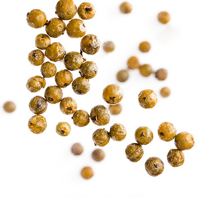 Poivre vert frit de Madagascar