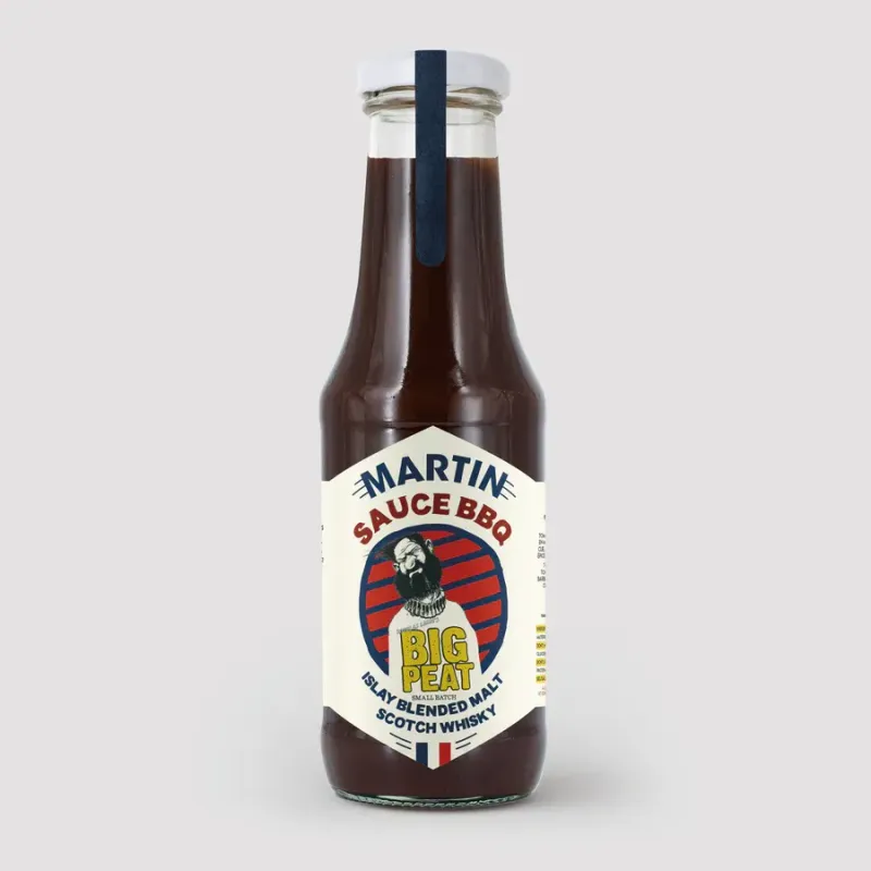 Sauce Barbecue Big Peat 350 g - MAISON MARTIN