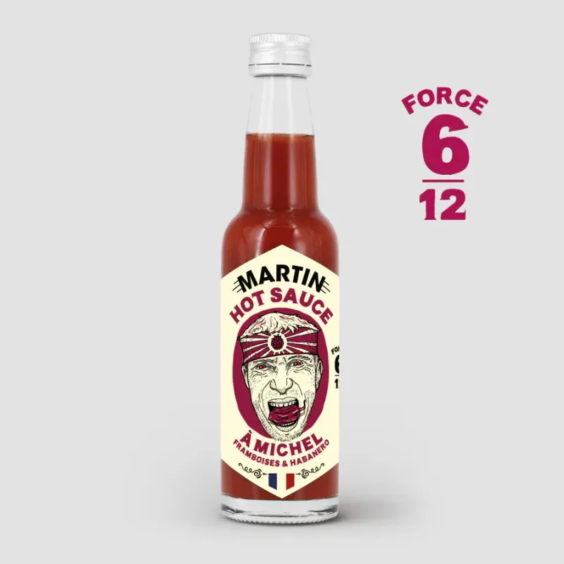 Sauce Framboise 100 ml 6/12 - MAISON MARTIN