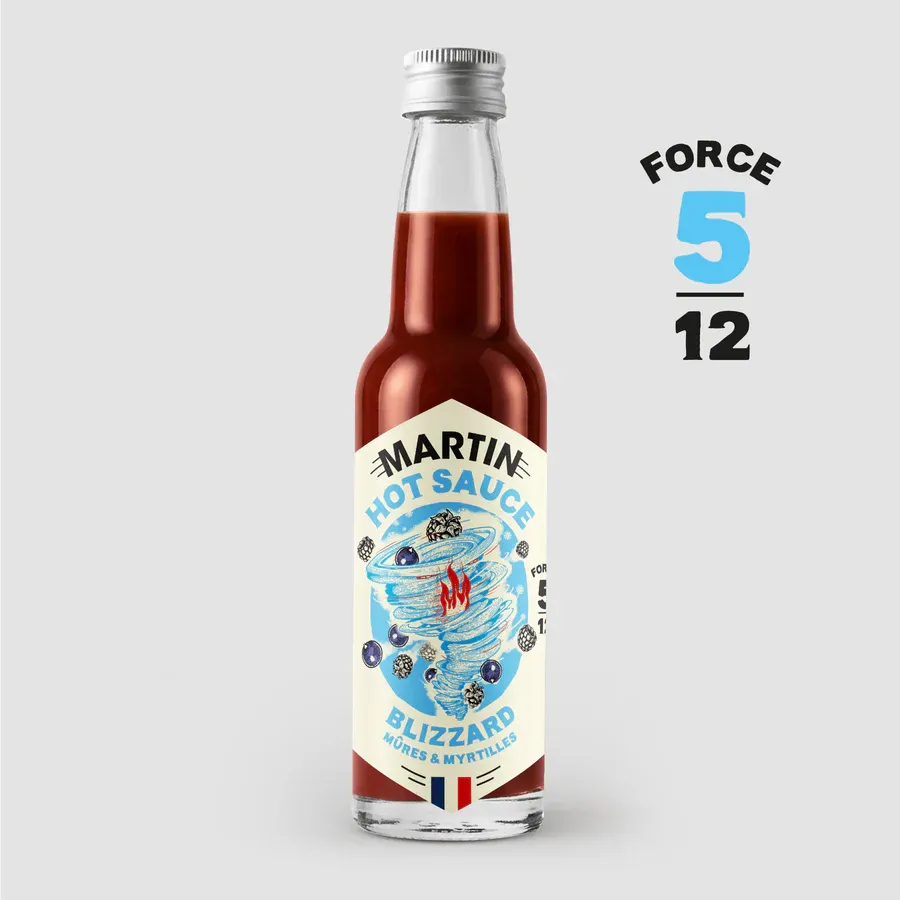 Sauce Mûres &amp; Myrtilles 100 ml 5/12 - MAISON MARTIN