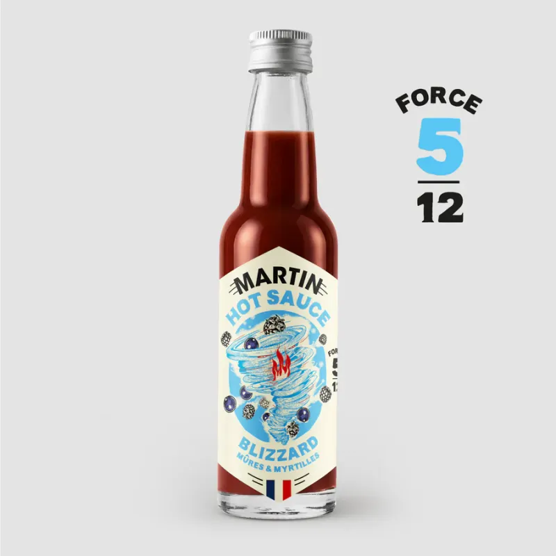 Sauce Mûres & Myrtilles 100 ml 5/12 - MAISON MARTIN