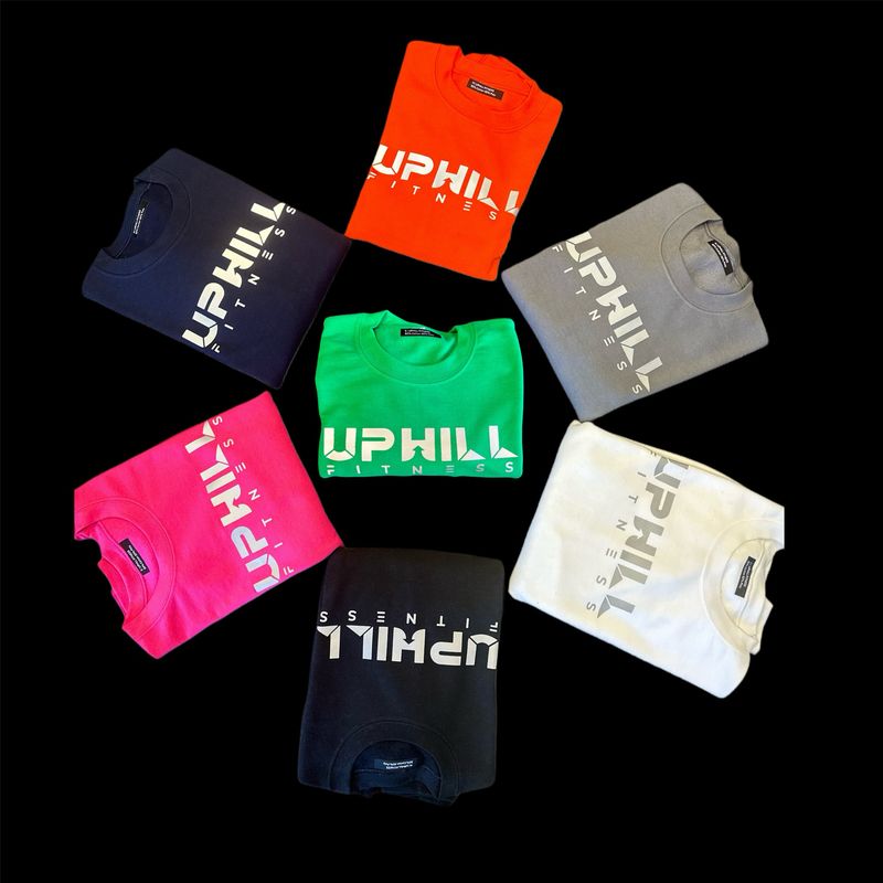 UPHILL &quot;REFLECTIVE&quot; BRAND SWEATSHIRT