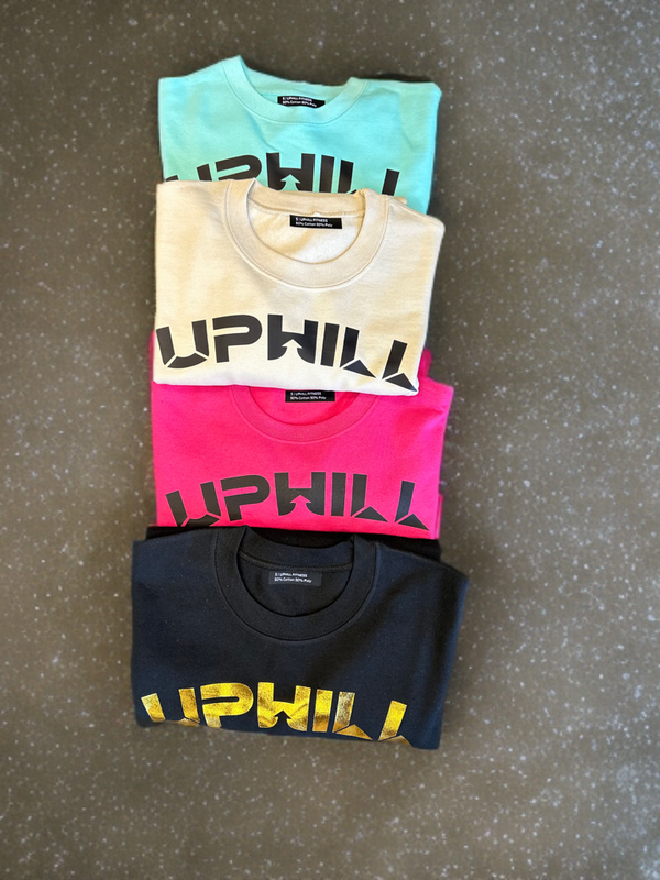 UPHILL &quot;CURVE EM&quot; SWEATSHIRT