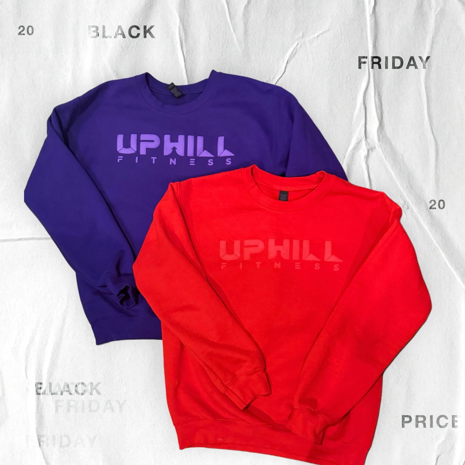 UPHILL &quot;FOAM&quot; LOGO SWEATSHIRT