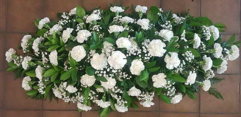Carnation Coffin Spray